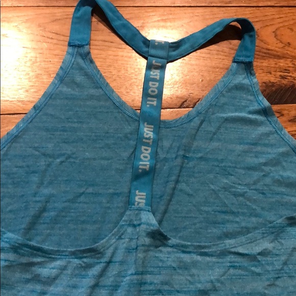 Bike Dry Fit  Blue Tank Top - Picture 3 of 4